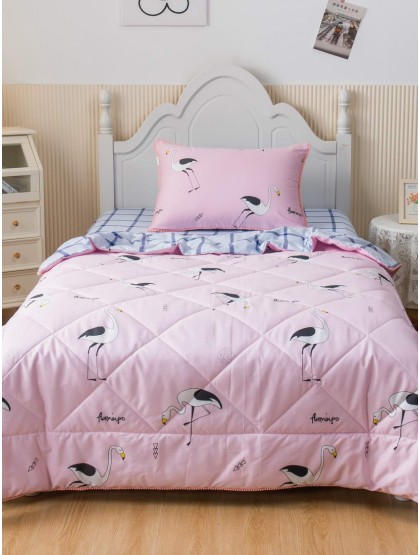Flamingo (розовый) Комплект Детский с одеялом Sofi de Marko